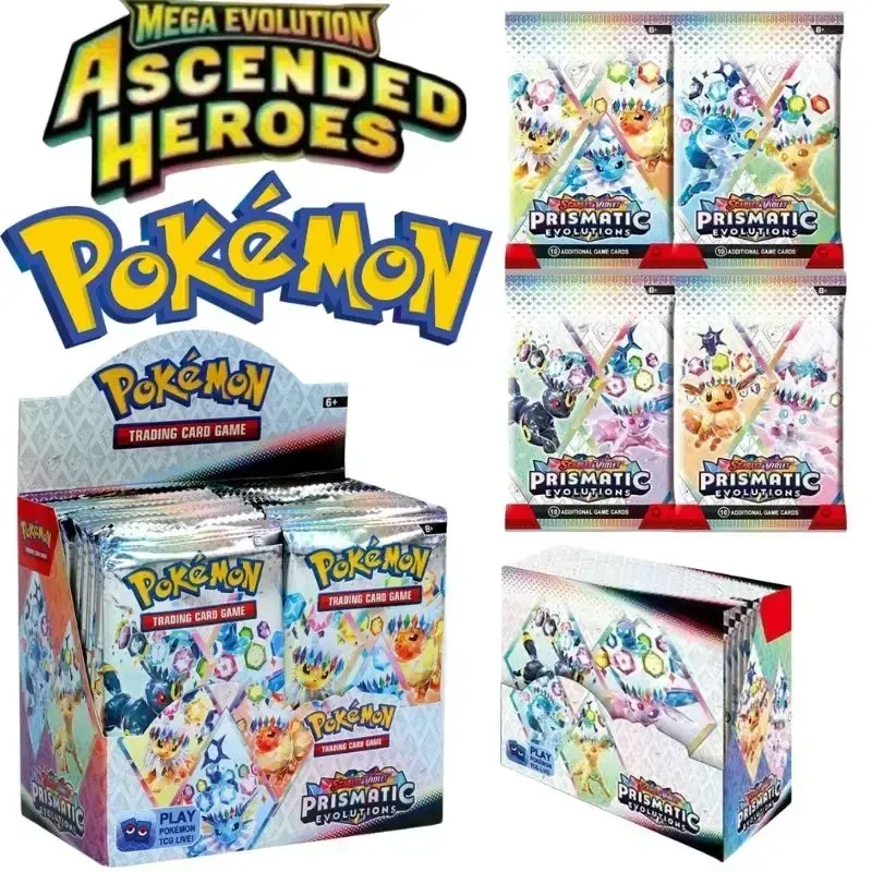 Bandai | 360Pcs/Box 10Cards/PACK English Pokémon Card Prismatic
