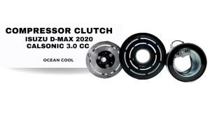 คลัชคอมแอร์ อีซูซุ ดีแม็ก ปี 2020 คาลโซนิค 3.0 ซีซี MGC0162 COMPRESSOR CLUTCH ISUZU D-MAX 20 CALSONIC 3000 cc ร่องA ดีแม็ค ดีแมค ดีแมก ดีแมกซ์