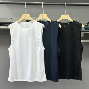 Áo Thun Không Tay Nhanh Khô Thể Thao Mùa Hè Cho Nam Áo Thun Lưới Thoáng Khí Cỡ Lớn Áo Thun Không Tay Thường Ngày Cho Nam