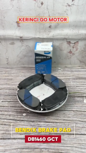 Bendix DB-1460 GCT Kampas Rem Depan Brake Pad Avanza Xenia 04-20 Rush Terios 07-16 Taruna 99-06 APV 04-On Mega Carry 11-18 Maven 05-On