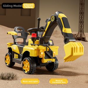 MLZH | Remote Control Sit-On Excavator Toy