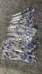 Kéo cắt tóc Loại tốt (Tay Cầm Xanh) - 1 cái