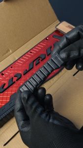 SharkPower Aerox V2 Footboard Matting With Slider New Design CNC Aluminum Anti-Slip