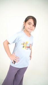 Forest x Disney 100 Year of Wonder Dumbo Airism Cotton Kids Family T Shirt | Baju T shirt Budak - FWK20075