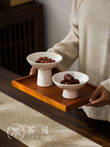 Retro Chinese Style Ceramic High Footed Plate: A Guide