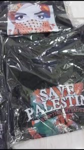 KAOS PALESTIN DEWASA PRIA WANITA KAOS FREE PALESTINA KATUN COMBED