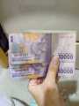 Uang bibit  Ganjil Uang Asli pecahan 5000 rupiah no seri CDB359953( UANG ASLI BEKAS). 