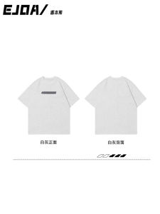 Áo Thun Nữ Tay Ngắn Dáng Rộng Phong Cách Đường Phố Mùa Hè Thiết Kế Đơn Giản in Họa Tiết Cotton Thường Ngày Cho Cặp Đôi