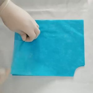 40x50cm 100pcs/Pack Dia 10cm Surgical Drape Sterile Medical Disposable Eye Shee