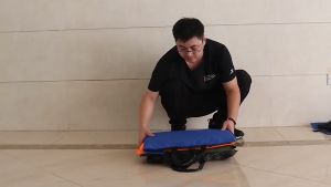 180*70cm Patient Positioning Bed Pad Household Simple Stretcher With 12 Handles For Elderly