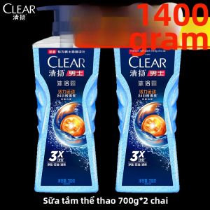 Clear | Sữa Tắm Kiểm Soát Dầu Mùi Thơm Nước Sôi Động 700g