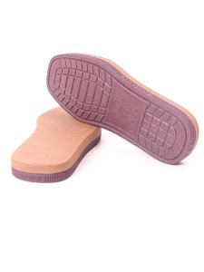 รองเท้าแตะผ้าถักยางพาราหนา กันลื่น ดูดซับแรงกระแทก รองเท้าแตะสำหรับใส่ในบ้าน สไตล์ย้อนยุค ทรงส้นแบน พื้นยาง