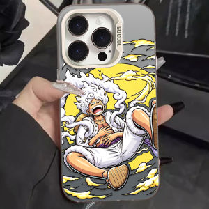 Bandai | Ốp Điện Thoại Chống Chói Mờ Anime SUN GOD NIKA Luffy One Piece Dành Cho Samsung Galaxy S25 Edge S26 S24 S23 Ultra S22 S21 Plus FE A57 A37 A17 A07 4G