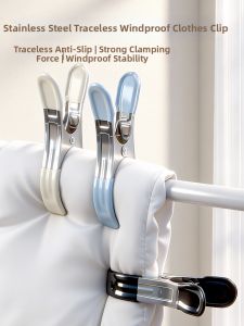 SIVASS | Windproof Drying Clamp Clothes and Quilts Fixed Non Marking Large Stainless Steel