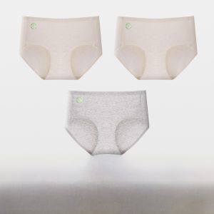 MiiOW | Quần lót cotton nguyên chất cho nữ MiiOW 2025 mùa xuân kháng khuẩn cạp giữa quần lót cotton thoáng khí liền mạch