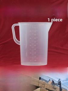 Thickened Premium 5000ml Plastic Graduated Cup Measuring Jug with Scale 5L Capacity Cup for Kitchen Cooking Baking DIY