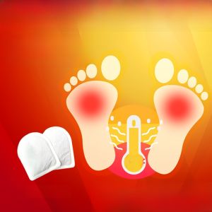 Foot Warmer Warmed Insole Ginger Heating Pads Heating Warming Stickers Long-Lasting Sole Self-Heating Shoes Heat Pack Insole Foot Warmer
