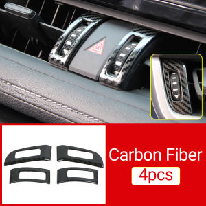 For Toyota RAV4 XA50 2019-2021 2022 2023 2024 2025 Stainless Car Central Control Air Conditioning Vent Outlet Cover Trim Sticker