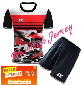 1 SET BAJU DAN CELANA BADMINTON FUTSAL KAOS SEPAK BOLA VOLLY PRIA WANITA SIZE M L XL