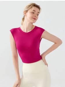 Sleeveless Moisture Wicking T-Shirt with Padded and Backless Design