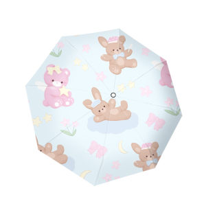 Rain Sun UV Protection Auto Open Close Umbrella