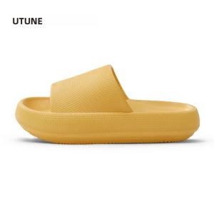 Dép Nam UTUNE Chống Trơn Mùa Hè Dép Đi Trong Nhà Thoáng Khí Đế EVA Mềm Dày Thoải Mái Dép Lê Thường Ngày Dép Đi Trong Nhà