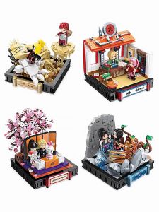 [Keeppley Naruto NARUTO series scene building blocks]  Anime scene building blocks Naruto Hinata Gaara Uchiha brothers