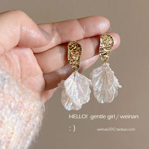 Reed South Fashionable Exaggerated 2022 New Release Plant Floral Earrings for Women Lawson Silver Plated Gold Plated Alloy Jewelry Clip-On Style