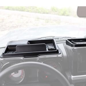 Hộp Đựng Đồ Trên Taplo Hộp Để Đồ Trung Tâm Giá Đỡ Điện Thoại Cho Xe Suzuki Jimny JB64 JB74 2019-2025 Chất Liệu ABS+cao Su Phụ Kiện Nội Thất