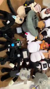 HOTSALE 50styles Skibidi Toilet Plush Toy Skibidi Dop Dop Yes Yes Titans Cameraman TV Man Camera Man Camcordeman Speakerman Doll
