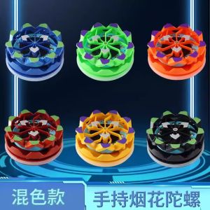 New Arrival Hand-Held Fireworks Gyro Will Light up Spicy and Hot Rotate Beyblade Battle Decompression Toy
