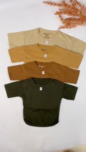 Baju Kaos Bayi Korea Basic Oversize / Baju Bayi