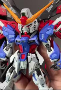 Bandai | X42S MGSD KO Destiny Zgmf A-Gxq754 V2 Zeus Silhouette Assembly Model Kit Plastic Skeleton Action Figure Robot Plastic Model