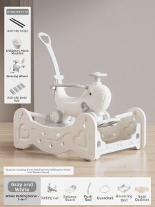 ZSVIP | 2-in-1 Rocking and Sliding Wooden Toy Car