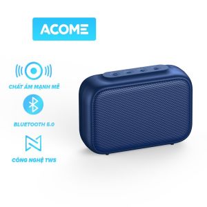 Loa Bluetooth Mini Nhỏ Gọn ACOME A1 - Công Suất 5W Hỗ Trợ TWS Ghép Đôi 2 Loa - Âm Bass Trầm Chất Lượng Cao - Bảo Hành 12 Tháng - Hàng Chính Hãng