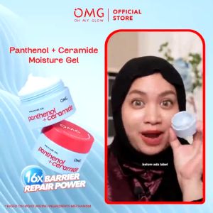 OMG Oh My Glow Panthenol + Ceramide Moisture Gel 30g - Pelembab Wajah Memperbaiki Skin Barrier
