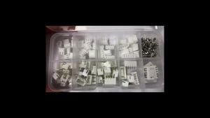 230pcs XH2.54 2p 3p 4p 5 Pin 2.54mm Pitch Terminal Kit/Housing/Needle Holder