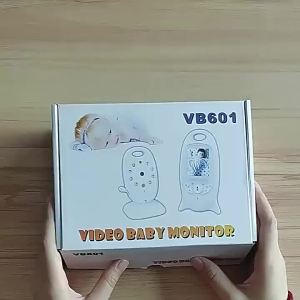 VB601วิดีโอติดตามเด็กกล้องไร้สายพี่เลี้ยงเด็ก2วิธีพูดคุยการมองเห็นได้ในเวลากลางคืน IR LED รักษาความปลอดภัยอุณหภูมิ8กล่อมเด็ก