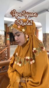 Malaikamoza Mukena Dewasa Daily Bordir Timbul Mukena Hadramaut Berlengan Unik Bahan Katun Sutra Adem Tas Cantik Khair Series Mukenah Mewah Mukena Jumbo Mahar Seserahan
