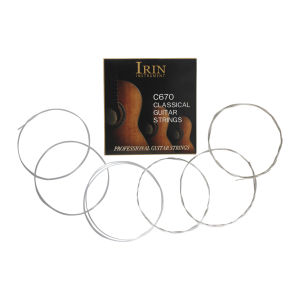 IRIN | Bộ 6 Dây Đàn Guitar Cổ Điển Hợp Kim Nylon Bộ Âm Sắc Tươi Sáng Chất Lượng Cao Đơn Túi Bên Trong Phụ Kiện Guitar Cho Đàn Guitar Cổ Điển