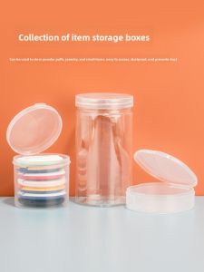 Dustproof Plastic Storage Box for Fake Eyelashes Beauty Blender Makeup Cotton Pads Air Cushion Jewelry Organizer Ilbu Brand