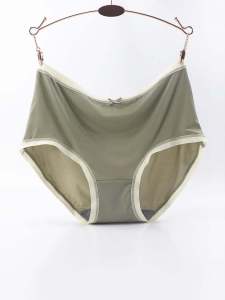 Soft Cotton Ice Silk Quick Dry Breathable Graphene Womens Underwear Butt Covering mid Waist Briefs Comfortable Women Panties