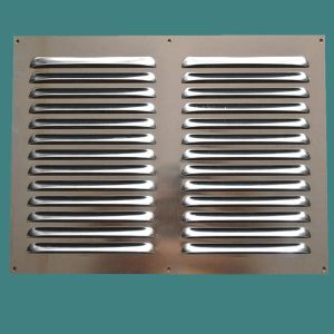Vỏ Bảo Vệ Gió Bằng Thép Không Gỉ Chống Mưa Lưới Tản Nhiệt Lỗ Hở Ống Thông Gió Ngoài Trời Tấm Chắn Gió Bằng Sắt Hợp Kim Nhôm