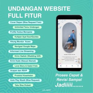 Undangan digital Tema Nusantara - Undangan Pernikahan Website Custom Premium Murah