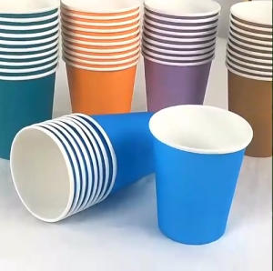 KA3104A 10Pcs 250ml Colorful Paper Cup