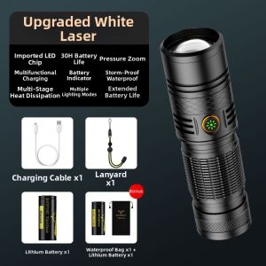 SKY FIRE | Long Range Ultra Bright Rechargeable Mini LED Flashlight