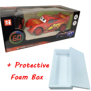 Disney | NEW 2026 Disney Pixar Cars Electric Toy Car Lightning McQueen Channel 4 off-road Remote Control Car Model Boy Birthday Gift Toy