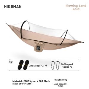 HIKEMAN | Anti-mosquito Sunscreen Anti-roll Double-sided Swing Thick Hammock