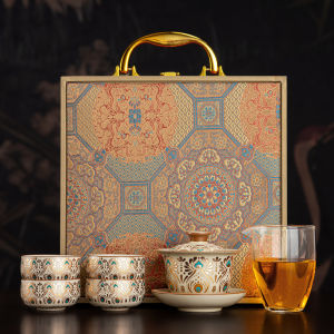 XIANGYE | Aesthetic Gifted Teaware Set For Tea Art 1 Pot 4 Cups