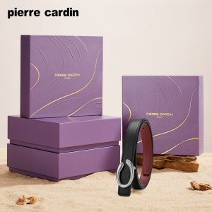 Pierre Cardin | Decorative Double-Sided Leather Belt